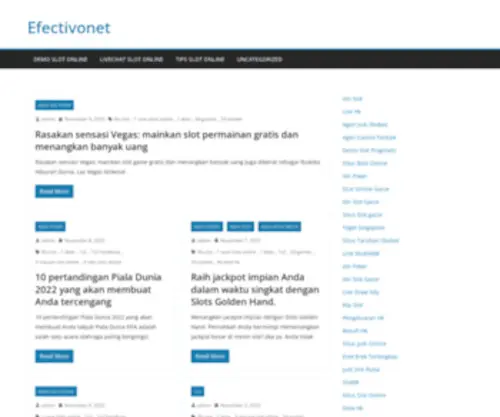 Efectivonet.com Screenshot