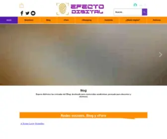 Efectodigital.online(Tecnología) Screenshot