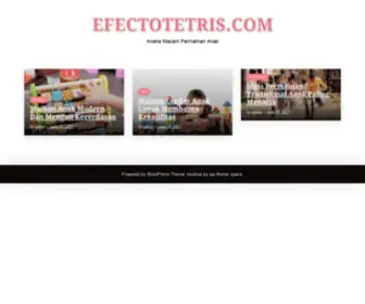 Efectotetris.com(Aneka Macam Permainan Anak) Screenshot