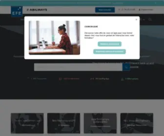 Efe.fr(EFE Formation professionnelle et continue) Screenshot