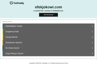 Efekjokowi.com(Kenali Efek dari Jokowi) Screenshot