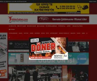 Efelerhaber.com(Efeler Haber Gazetesi) Screenshot