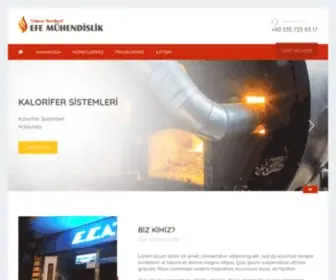 Efemuhendislik.com.tr(Efe Mühendislik) Screenshot