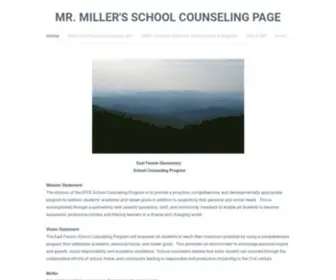 Efeschoolcounselor.com(Miller's School Counseling Page) Screenshot