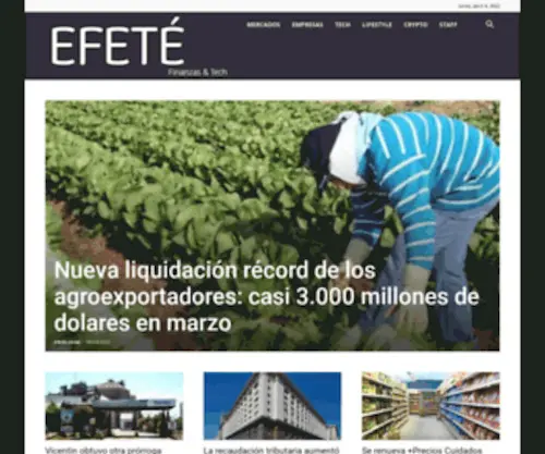 Efete.news(Home efete news) Screenshot