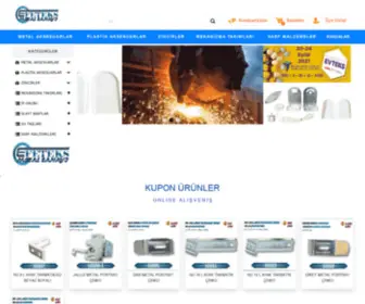 Efeteksmetal.com(EFETEKS METAL) Screenshot