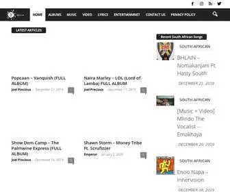 Efetunes.com(Nigerian top tier music and entertainment villa) Screenshot