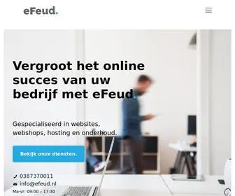 Efeud.nl(Gespecialiseerd in websites) Screenshot