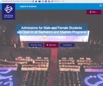 Effatuniversity.edu.sa(​effat university) Screenshot