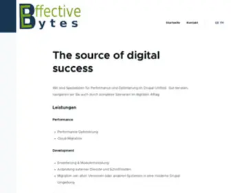 Effective-Bytes.com(The source of digital success) Screenshot