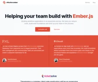 Effective-Ember.com(Expert Ember.js Consulting) Screenshot