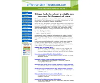 Effective-Skin-Treatment.com(Skin Treatment Key to Success) Screenshot