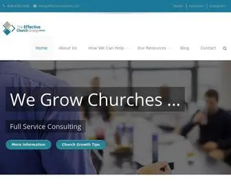 Effectivechurch.com(The Effective Church Group) Screenshot