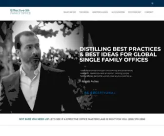 Effectivefamilyoffice.com(Effective) Screenshot