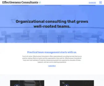 Effectivenessconsultants.com(Team Management and Conflict Resolution Strategies) Screenshot