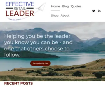 Effectiveretailleader.com(Effective Retail Leader) Screenshot