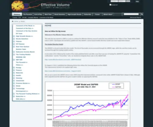Effectivevolume.com(Effective Volume) Screenshot