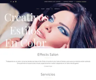 Effectsalon.com(Effects Salon) Screenshot