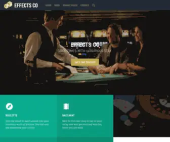 Effectsco.com Screenshot