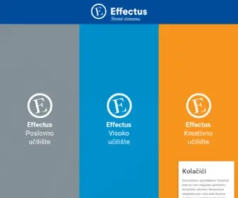 Effectus.com.hr(Veleučilište) Screenshot