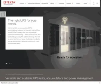 Effekta.de(Innovating power) Screenshot