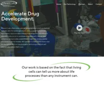 Efferentlabs.com(Efferent Labs) Screenshot