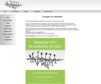Efferus.no(Hva er en skoghage) Screenshot
