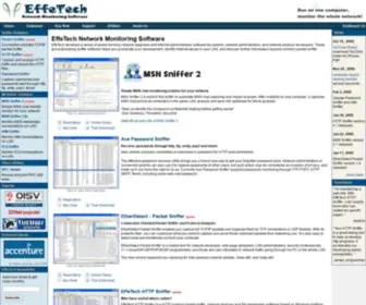 Effetech.com(Packet Sniffer) Screenshot