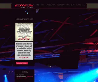 Effexabq.com(Effex-nightclub) Screenshot