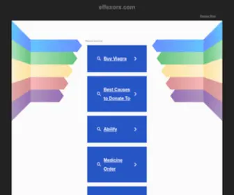 Effexorx.com(Effexorx) Screenshot