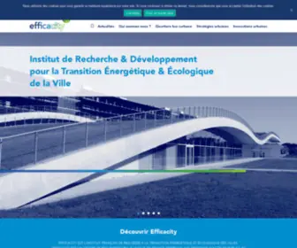 Efficacity.com(Institut de Recherche & Développement) Screenshot