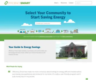 Efficiencysmart.org(Efficiency Smart) Screenshot