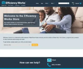 EfficiencyworksStore.com(Efficiency Works Store) Screenshot