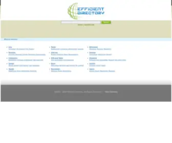 Efficientdirectory.com(Efficient Directory) Screenshot