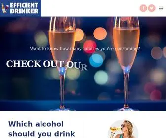Efficientdrinker.com(The Efficient Drinker) Screenshot