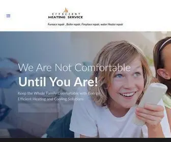 Efficientheatingservice.com(Efficient Heating Service) Screenshot