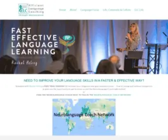 Efficientlanguagecoaching.com(Corporate Language Learning) Screenshot