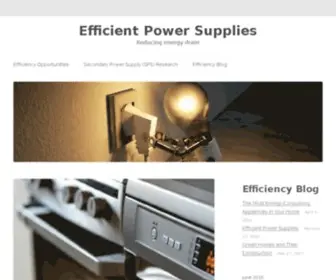 Efficientpowersupplies.org(Efficient Power Supplies) Screenshot