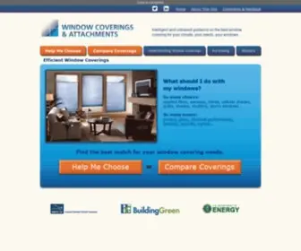 Efficientwindowcoverings.org(Efficient Window Coverings) Screenshot
