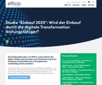 Efficioconsulting.de(Efficio DE) Screenshot