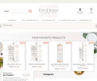 Effiderm.com(Effiderm) Screenshot