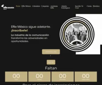 Effie.com.mx(Effie Awards) Screenshot