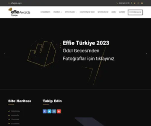 Effieturkiye.org(Effie Awards Turkey) Screenshot