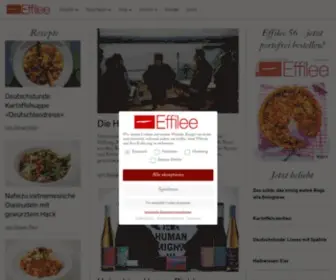 Effilee.de(Das kulinarische Kulturmagazin) Screenshot