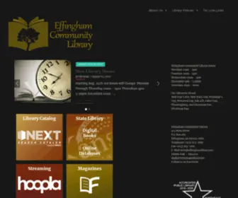 Effinghamlibrary.net(Effinghamlibrary) Screenshot