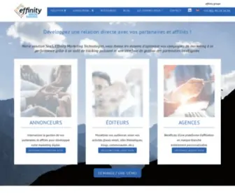 Effinity-Martech.com(Internaliser la gestion de vos partenaires) Screenshot