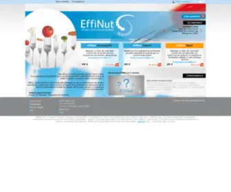 Effinut.fr(Bilan nutritionnel) Screenshot