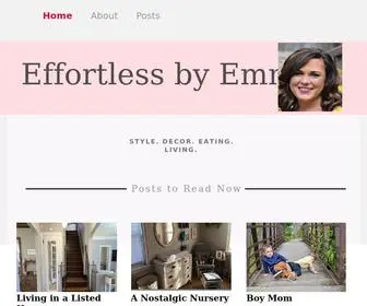 Effortlessbyemmy.com(Effortlessbyemmy) Screenshot