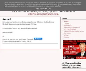 Effortlessenglish.fr(Effortless English) Screenshot