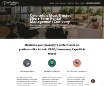 Effortlessrentalgroup.com(Effortless Rental Group) Screenshot